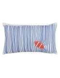 Cuscino Poliestere Azzurro Bianco Rosso 50 x 30 cm da BigBuy Home, Cuscini decorativi - Ref: S8804363, Precio: €21.11, Descue...