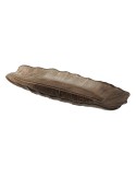 Plateau Marron Feuille d'une plante 40 cm | Tienda24 Tienda24.eu