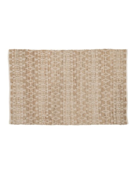 Tappeto Bianco Naturale 60 % Cotone Juta 160 x 230 cm da BigBuy Home, Tappeti - Ref: S8804438, Precio: 134,10 €, Descuento: %