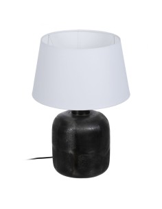 Desk lamp DKD Home Decor 14 x 12 x 31 cm Porcelain White 220 V 25 W | Tienda24 Tienda24.eu