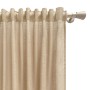 Cortina Alexandra House Living Rustik Natural Linho 400 x 270 x 1 cm Translúcido de Alexandra House Living, Cortinas - Ref: D...