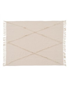 Coperta Beige 125 x 150 cm da BigBuy Home, Coperte e copriletti - Ref: S8804520, Precio: €17.67, Descuento: %