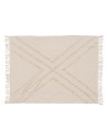 Coperta Beige 125 x 150 cm da BigBuy Home, Coperte e copriletti - Ref: S8804521, Precio: €17.67, Descuento: %