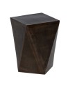 kleines Beistelltischchen Bronze Aluminium 30 x 30 x 43,5 cm | Tienda24 Tienda24.eu