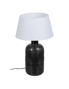 Lampada da tavolo Bianco Nero 220 V 40,75 x 40,75 x 68 cm da BigBuy Home, Lampade da tavolo e abat-jour - Ref: S8804529, Prec...