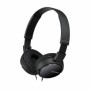 Casque Écouteur Pliable Sony MDRZX110B Noir Externe supra-aural Avec câble de Sony, Écouteurs et accessoires - Réf : S7601160...