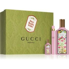Conjunto de Perfume Mulher Gucci Flora Gorgeous Gardenia 3 Peças