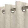 Cortina Alexandra House Living Rebeca Beige 200 x 270 x 1 cm Translúcido de Alexandra House Living, Cortinas - Ref: D1626154,...