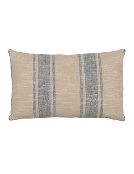 Cuscino Cotone Lino Azzurro Grigio 50 x 30 cm da BigBuy Home, Cuscini decorativi - Ref: S8804586, Precio: €20.32, Descuento: %