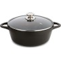 Casserole with lid Valira BLACK IND 24CM Ø 24 cm Black Aluminium by Valira, Casserole pans - Ref: S7602017, Price: 63,60 €, D...