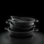 Casserole with lid Valira BLACK IND 24CM Ø 24 cm Black Aluminium by Valira, Casserole pans - Ref: S7602017, Price: 63,60 €, D...