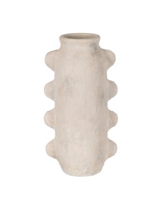 Vase DKD Home Decor abstrakt Weiß Harz Moderne (31.5 x 31.5 x 95.5 cm) | Tienda24 Tienda24.eu