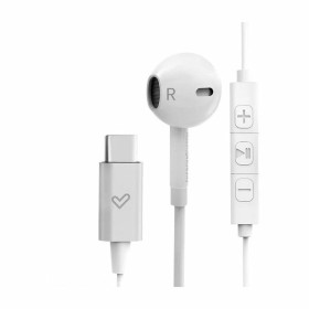 Auriculares com microfone Energy Sistem 448999 USB-C Branco de Energy Sistem, Auriculares e acessórios - Ref: S7602142, Preço...