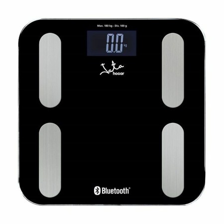 Balança digital para casa de banho JATA 593      * Preto Vidro 180 kg | Tienda24 - Global Online Shop Tienda24.eu