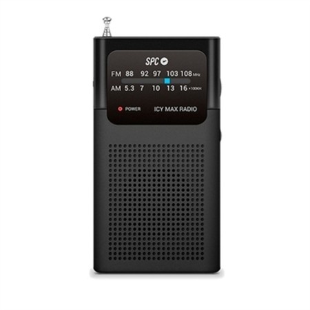 Rádio SPC Internet 4588N ICY MAX Preto Sintonizador AM/FM de SPC Internet, Raios - Ref: S7602351, Preço: 15,83 €, Desconto: %