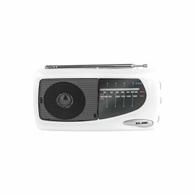 Radio Transistor ELBE RF-52 Blanc de ELBE, Radio portables - Réf : S7602374, Prix : 15,60 €, Remise : %