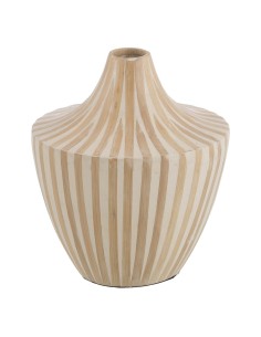 Vase Alexandra House Living White Dark blue Ceramic 15 x 15 x 31 cm | Tienda24 Tienda24.eu