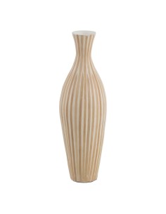 Vase Home ESPRIT Blanc Résine 15 x 15 x 41 cm | Tienda24 Tienda24.eu