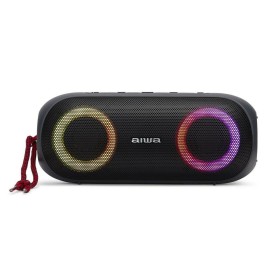 Altifalante Bluetooth Portátil Aiwa BST650MG 20W Preto de Aiwa, Auriculares portáteis e altifalantes com porta dock - Ref: S7...