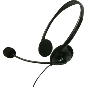 Casque ELBE AU660MIC Noir de ELBE, Écouteurs et accessoires - Réf : S7602707, Prix : 10,07 €, Remise : %