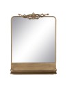 Wall mirror Golden Crystal Iron 62 x 16 x 65 cm | Tienda24 Tienda24.eu