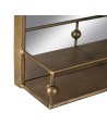 Espelho de parede Dourado Cristal Ferro 54 x 16,5 x 51 cm | Tienda24 Tienda24.eu