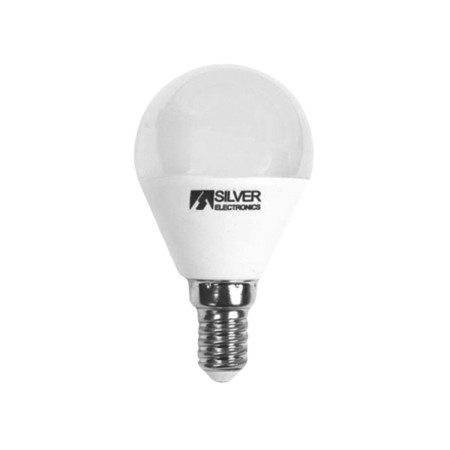 Kugelförmige LED-Glühbirne Silver Electronics ESFERICA 960714 E14 7W von Silver Electronics, LED Lampen - Ref: S7603162, Prei...