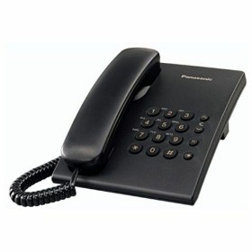 Téléphone fixe Panasonic KXTS500EXB Noir de Panasonic, Téléphones fixes et résidentiels - Réf : S7603309, Prix : 20,19 €, Rem...