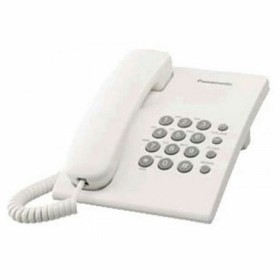 Téléphone fixe Panasonic KXTS500EXW Blanc de Panasonic, Téléphones fixes et résidentiels - Réf : S7603310, Prix : 20,18 €, Re...