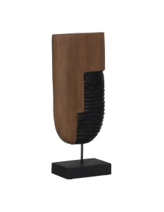 Figura Decorativa DKD Home Decor Negro Dorado Resina Hombre Moderno (17 x 16 x 31,5 cm) | Tienda24 Tienda24.eu