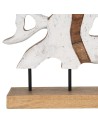 Sculpture Fish White Beige 45,5 x 9 x 32,5 cm | Tienda24 Tienda24.eu