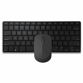 Clavier et souris sans fil Rapoo 00192077 Noir Noir/Argenté de Rapoo, Ensembles Clavier et Souris - Réf : S7605262, Prix : 32...