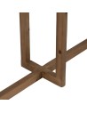 Console Naturel Verre trempé Bois d'épicéa 120 x 33 x 75 cm | Tienda24 Tienda24.eu