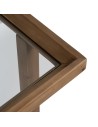 Console Naturel Verre trempé Bois d'épicéa 120 x 33 x 75 cm | Tienda24 Tienda24.eu