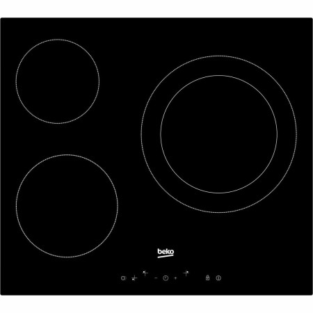 Placa vitrocerâmica BEKO HIC63402T 58 cm 5700 W de BEKO, Placas - Ref: S7606019, Preço: 179,65 €, Desconto: %