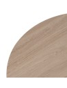 Mesa de Centro Negro Natural Hierro Madera MDF 65 x 65 x 37,5 cm | Tienda24 Tienda24.eu