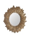 Wall mirror Golden Crystal Iron 75 x 5 x 75 cm | Tienda24 Tienda24.eu