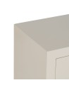 Mesita de Noche ORIENT Blanco Madera de abeto Madera MDF 45 x 30 x 66 cm | Tienda24 Tienda24.eu