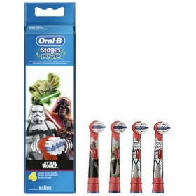 Cabeça de Substituição Oral-B 80352668 Vermelho Branco 4 Unidades de Oral-B, Escovas de dentes elétricas e acessórios - Ref: ...