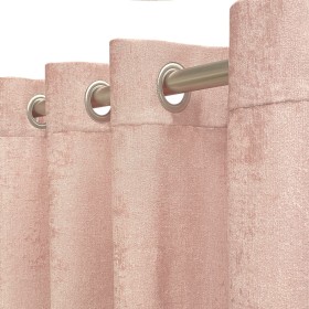 Cortina Alexandra House Living Arce Coral 140 x 270 x 1 cm de Alexandra House Living, Cortinas - Ref: D1626184, Preço: 49,92 ...