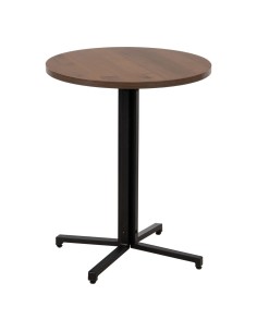 Table d'appoint Romimex Marron Doré Bois Métal 25 x 50 x 25 cm | Tienda24 Tienda24.eu