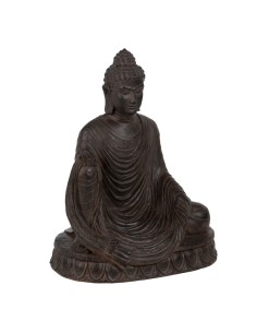 Figurine Décorative Home ESPRIT Gris Moine Oriental 30 x 30 x 53 cm | Tienda24 Tienda24.eu