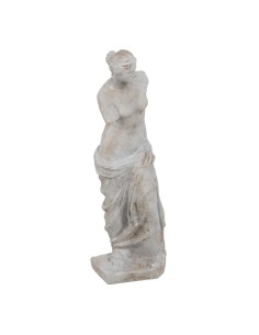 Figura Decorativa DKD Home Decor 18,5 x 15 x 31 cm Mulher Cor de Rosa Branco (2 Unidades) | Tienda24 Tienda24.eu