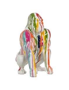 Figura Decorativa DKD Home Decor Branco Decapé 40,5 x 5 x 15 cm (2 Unidades) | Tienda24 Tienda24.eu