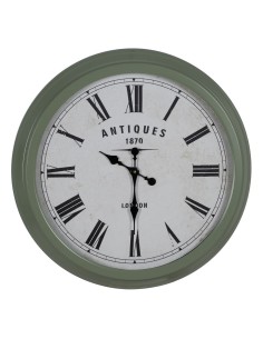 Orologio da Parete Verde Ferro 70 x 70 x 6,5 cm da BigBuy Home, Orologi da parete - Ref: S8805112, Precio: 74,83 €, Descuento: %