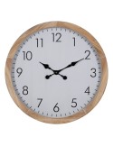 Orologio da Parete Bianco Legno 60 x 60 x 6,5 cm da BigBuy Home, Orologi da parete - Ref: S8805116, Precio: €60.10, Descuento: %