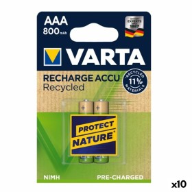 Batterie Ricaricabili Varta AAA 800MAH 1,2 V 800 mAh AAA (10 Unità) di Varta, Pile ricaricabili - Rif: S7609810, Prezzo: 55,9...