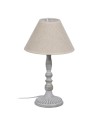 Desk lamp Beige Grey 60 W 220-240 V 20 x 20 x 34 cm | Tienda24 Tienda24.eu