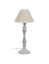 Tischlampe Beige Grau 60 W 220-240 V 23 x 23 x 49 cm | Tienda24 Tienda24.eu