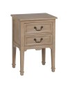 Nightstand Natural Fir wood DMF 50 x 38 x 72 cm | Tienda24 Tienda24.eu